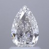 0.91 ct. Pear Cut Solitaire Ring, G, SI2 #1