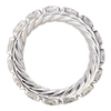 David Yurman Eden Eternity Band Ring in Platinum with Diamonds #2