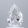 1.01 ct. Pear Cut Halo Ring, D, I1 #1