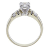 0.72 ct. Asscher Cut Bridal Set Ring, H, VVS2 #4