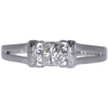 1.06 ct. Radiant Cut Solitaire Ring, H-I, SI2 #1