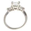 1.52 ct. Princess Cut Bridal Set Ring, G, VVS2 #4