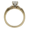 1.0 ct. Round Cut Bridal Set Ring, F, VS2 #4