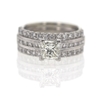 .86 ct. Princess Cut Bridal Set Ring #1