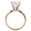 Laser Drilled, GIA 3.08 ct. Marquise Cut Solitaire Ring, M, I2 #4