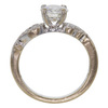 1.03 ct. Round Cut Bridal Set Ring, J, VS1 #4
