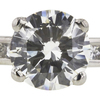 2.38 ct. Round Cut Solitaire Ring, K, VS1 #4