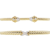 2 David Yurman 18k Diamond Bracelets #1