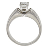 0.57 ct. Princess Cut Bridal Set Ring, G, VS2 #3