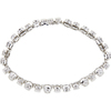 Round Cut Tennis Bracelet, I-J, I1-I2 #2