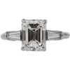 2.18 ct. Emerald Cut 3 Stone Tiffany & Co. Ring, I, VS1 #3