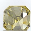2.03 ct. Square Emerald Loose Diamond, Fancy Vivid Yellow, VVS2 #2