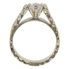 0.91 ct. Round Cut Bridal Set Ring, D, VS1 #4