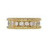 Roberto Coin Cento 18 Karat Yellow Gold Diamond Eternity Band #1