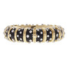 Tiffany & Co. Jean Schlumberger 18K Black Enamel and Diamond Bracelet #1