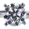 1.00 ct. Round Cut Solitaire Ring, H, I1 #4