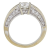 0.73 ct. Round Cut Bridal Set Ring, F, SI1 #4