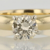 1.00 ct. Round Cut Solitaire Ring #1