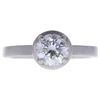 0.77 ct. Round Cut Solitaire Ring, D, I1 #3