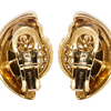 Bvlgari Vintage Diamond Earrings in 18K YG #2