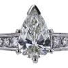 1.21 ct. Pear Cut Solitaire Ring, I, SI2 #4