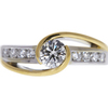 0.55 ct. Round Cut Solitaire Ring, H, SI2 #3