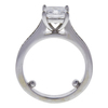 1.21 ct. Princess Cut Bridal Set Ring, E, SI1 #4