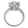 5.29 ct. Round Cut Solitaire Ring, O-P, VVS2 #4