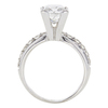 2.00 ct. Princess Cut Bridal Set Ring, G, I1 #4