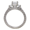 1.16 ct. Emerald Cut Bridal Set Ring, H, VVS2 #4