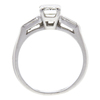 1.46 ct. Emerald Cut Bridal Set Ring, H, VS1 #4