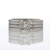 1.03 ct. Princess Cut Solitaire Ring #4