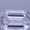 1.14 ct. Emerald Cut Bridal Set Ring, F, VS2 #2
