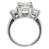 2.57 ct. Princess Cut 3 Stone Ring, F, VS2 #4