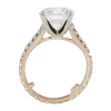Art Deco GIA 3.00 ct. Round Cut Solitaire Ring, F, IF #2