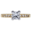 0.75 ct. Princess Cut Solitaire Ring, F, VVS2 #3