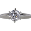 0.99 ct. Round Cut Solitaire Ring, D, VS2 #3