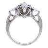 1.02 ct. Marquise Cut Bridal Set Ring, E, VS2 #4
