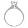 1.27 ct. Round Cut Solitaire Ring, D, SI2 #4