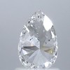 1.03 ct. Pear Cut Central Cluster Ring, F, SI2 #2