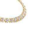 Matching Gold And Diamond Bracelet & Necklace #3