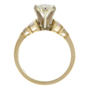0.98 ct. Round Cut Bridal Set Ring, M-Z, VS1 #4