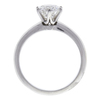 1.29 ct. Round Cut Bridal Set Tiffany & Co. Ring, F, VS1 #4