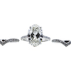 5.04 ct. Oval Cut Bridal Set Tiffany & Co. Ring, I, VS1 #3