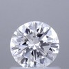 0.78 ct. Round Cut Solitaire Ring, E, IF #1