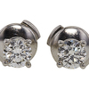 Tiffany Solitaire Diamond Stud Earrings,  H-I, VS1-VS2 #1