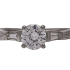 1.08 ct. Round Cut 3 Stone Ring, D, SI1 #3