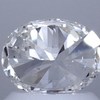 1.05 ct. Oval Cut 3 Stone Ring, H, SI1 #4