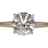 Lab Grown Diamond, 2.05 ct. Round Cut Solitaire Ring, F, VS2 #1