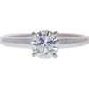 0.97 ct. Round Cut Solitaire Ring, G, SI1 #3